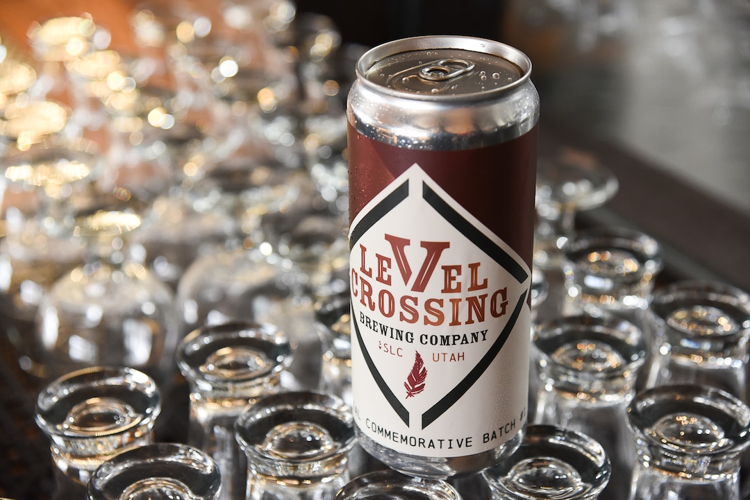 (Francisco Kjolseth  |  The Salt Lake Tribune) Level Crossing Brewing Co. will package its brews in aluminum cans and sell them in an on-site retail store.