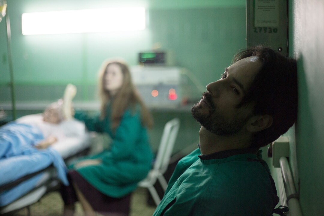 (Courtesy of Sundance Institute | photo by Gabriel Guerra Bianchini) Rodrigo Santoro appears in "Un Traductor" by Rodrigo Barriuso and Sebastián Barriuso, an official selection of the World Cinema Dramatic Competition at the 2018 Sundance Film Festival.