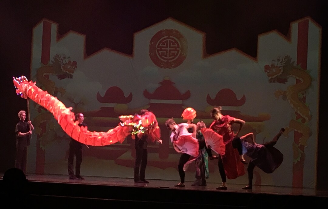 (Scott D. Pierce | The Salt Lake Tribune) Members of the Odyssey Dance Theatre perform "Redux Nut-cracker."