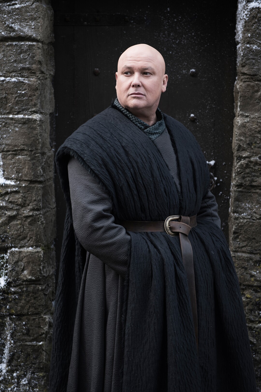 (Photo courtesy Helen Sloane/HBO) Conleth Hill as Varys in Season 8 of “Game of Thrones.”