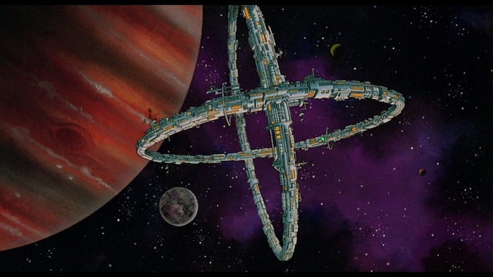 (courtesy photo) A space station is one of the backdrops in the 1981 fantasy anthology "Heavy Metal."