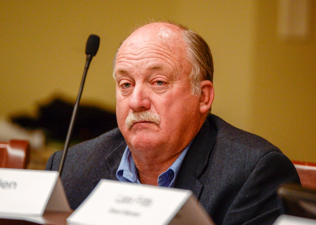 (Leah Hogsten | Tribune file photo) Garth "Tooter" Ogden, Sevier County commissioner and an Inland Port Authority board member, wants to explore the feasibility of creating an inland port satellite in his community. He is shown here in a Sept. 26, 2018.