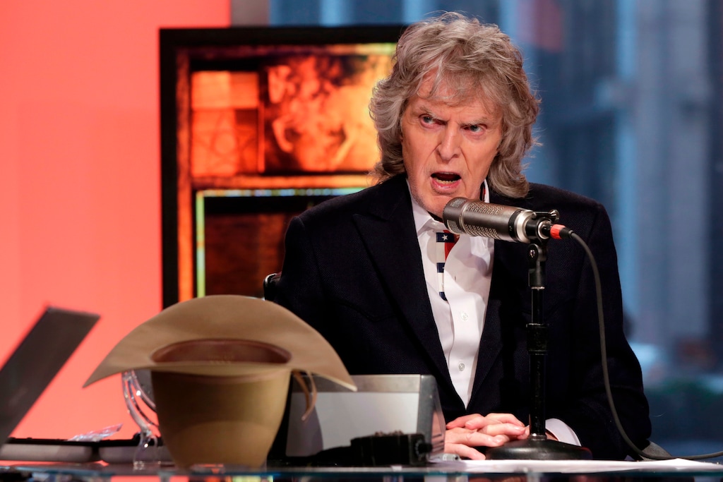(Richard Drew | AP file photo) In this May 29, 2015, file photo, cable television and radio personality Don Imus appears on his last "Imus in the Morning" program, on the Fox Business Network, in New York. Imus has died at 79.