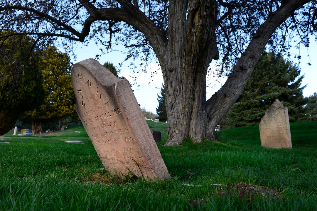 (Scott Sommerdorf | The Salt Lake Tribune)The Salt Lake City Cemetery, Friday, April 13, 2018. The cemetery is historic, beloved by relatives, neighbors, nature and recreation lovers -- and needs about $27 million in repairs, improvements and financial aid. The city is reviewing a master plan to make fixes and improvements. 