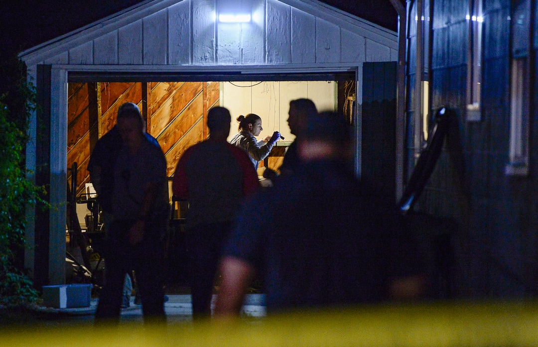 (Francisco Kjolseth  |  The Salt Lake Tribune)  Salt Lake City police investigate a tip that may be connected to the disappearance of MacKenzie Lueck on Wednesday, June 26, 2019.