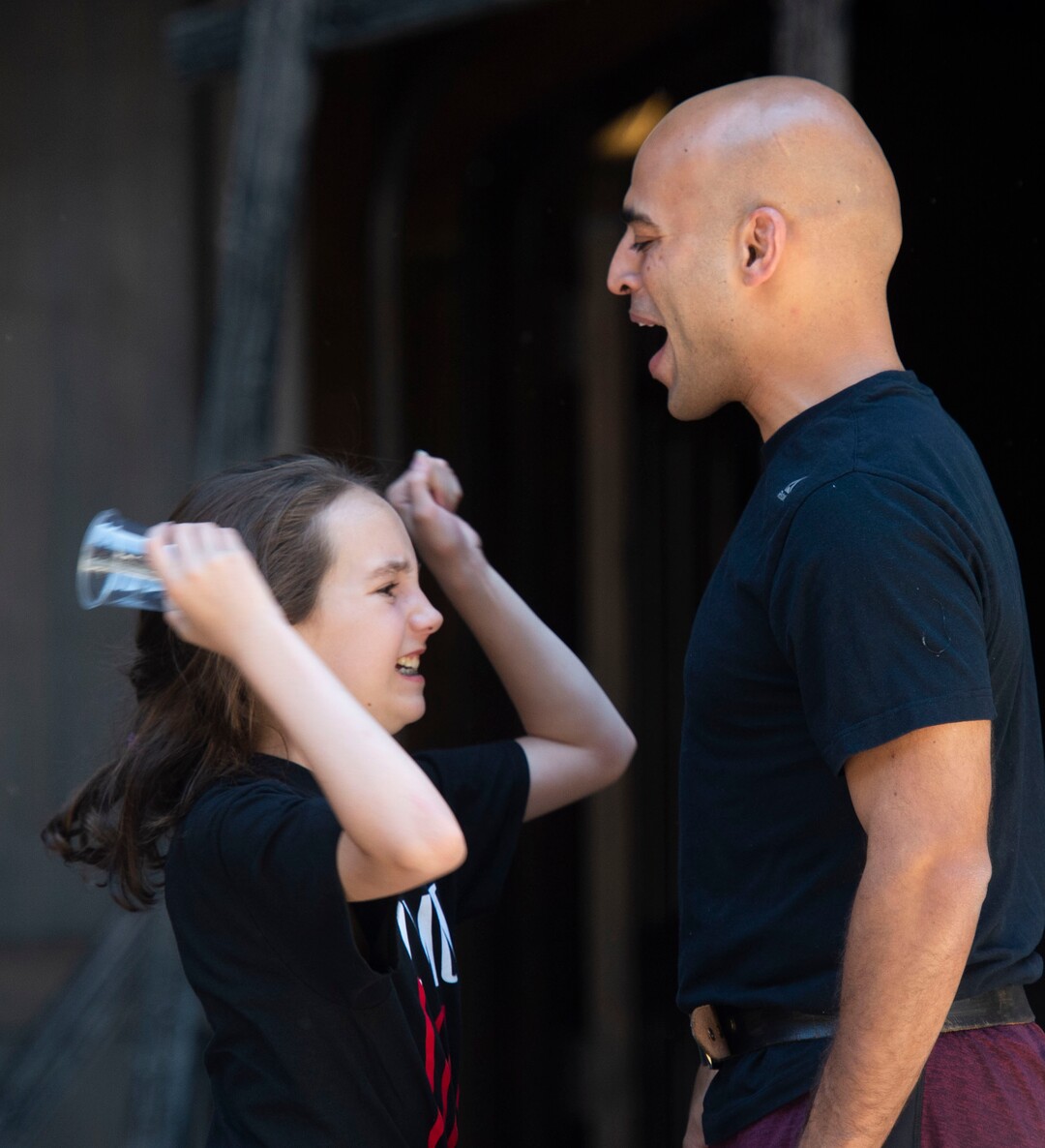 (Rick Egan  |  The Salt Lake Tribune)   Actors rehearse for for the 2019 production of MacBeth, at the Shakespeare Festival in Cedar City, Wednesday, June 19, 2019.