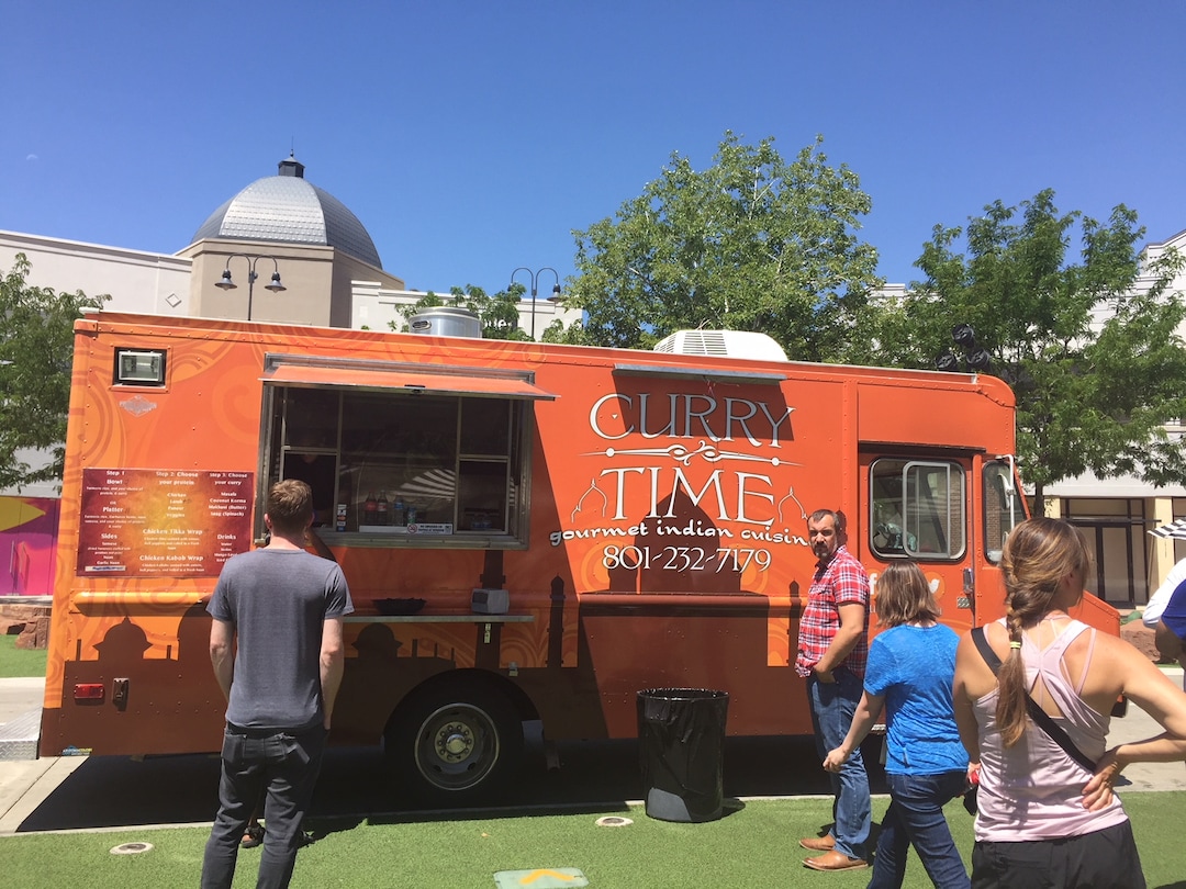 (Kathy Stephenson | The Salt Lake Tribune) Sandy’s India House restaurant take its specialties on the road with its Curry Time Food Truck