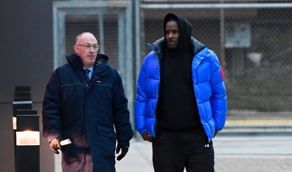(AP Photo/Matt Marton, File) In this Monday, Feb. 25, 2019 file photo, R. Kelly, right, leaves Cook County Jail with his defense attorney, Steve Greenberg, in Chicago. A strategy seems to be slowly emerging about how R. Kelly and his legal team intend to defend him against charges he sexually abused three girls and an adult woman.