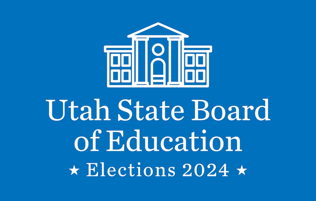 (Christopher Cherrington | The Salt Lake Tribune) Utah Forward candidate Laura Johnson faces off against Republican Rod Hall for the Utah Board of Education District 3 seat.