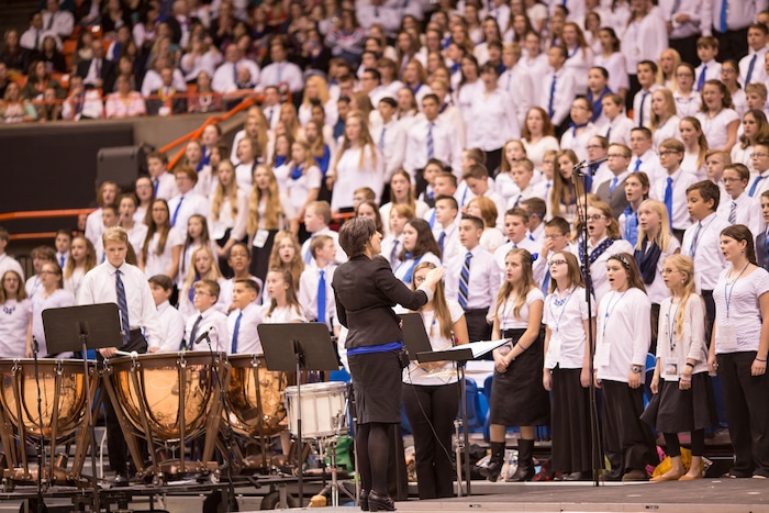 (Courtesy The Church of Jesus Christ of Latter-day Saints) The LDS Church held a cultural celebration Saturday before dedicating their temple in Meridian, Idaho, on Sunday.