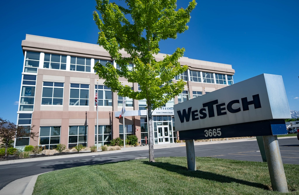 (Francisco Kjolseth | The Salt Lake Tribune) Thanks to the $9.4 million that WesTech Engineering received from the federal Paycheck Protection Program, the company "didn’t even think" about laying people off, said Greg Howell, chief financial officer. WesTech Engineering, which employs about 430 people, has its headquarters at 3665 West Temple in Salt Lake City.