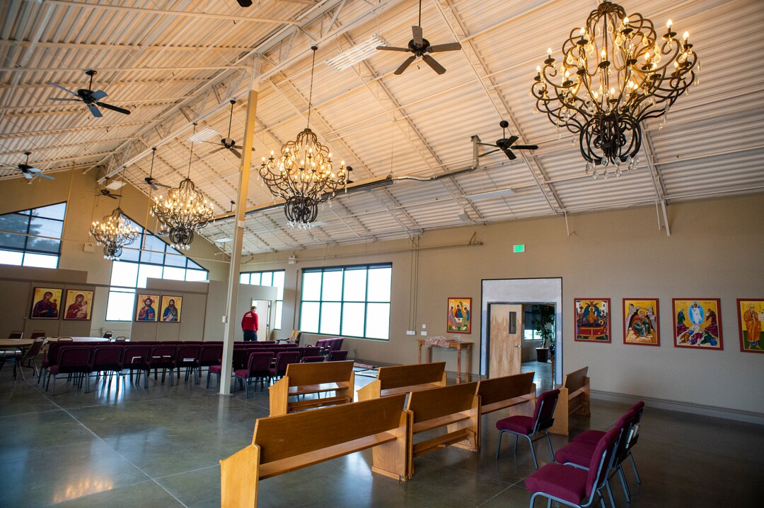 (Rick Egan  |  The Salt Lake Tribune)    The new St. Anna Orthodox Church, on 1300 East, in Sandy, Friday, Jan. 24, 2020.