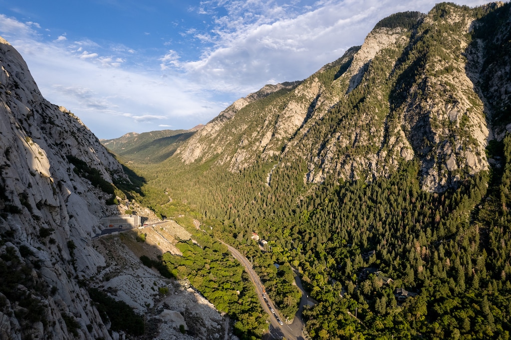 (Trent Nelson  |  The Salt Lake Tribune) Little Cottonwood Canyon on Wednesday, Aug. 16, 2023.