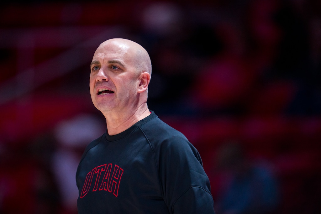 (Trent Nelson  |  The Salt Lake Tribune) Craig Smith as Utah hosts Bellarmine, NCAA basketball in Salt Lake City on Wednesday, Dec. 20, 2023.