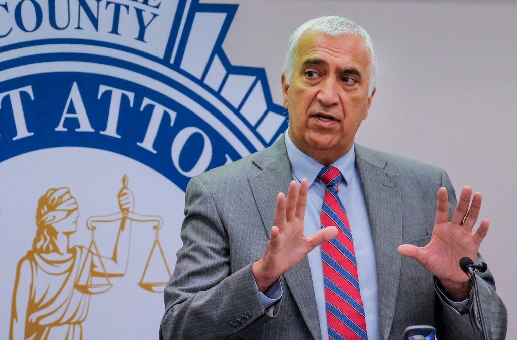 (Leah Hogsten | Tribune file photo) Salt Lake District Attorney Sim Gill at a press conference on August 21, 2020.
