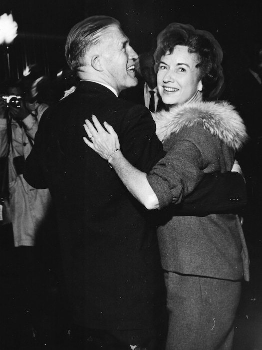 Tribune file photoGovernor George Romney and his wife Lenore Romney in 1964.
