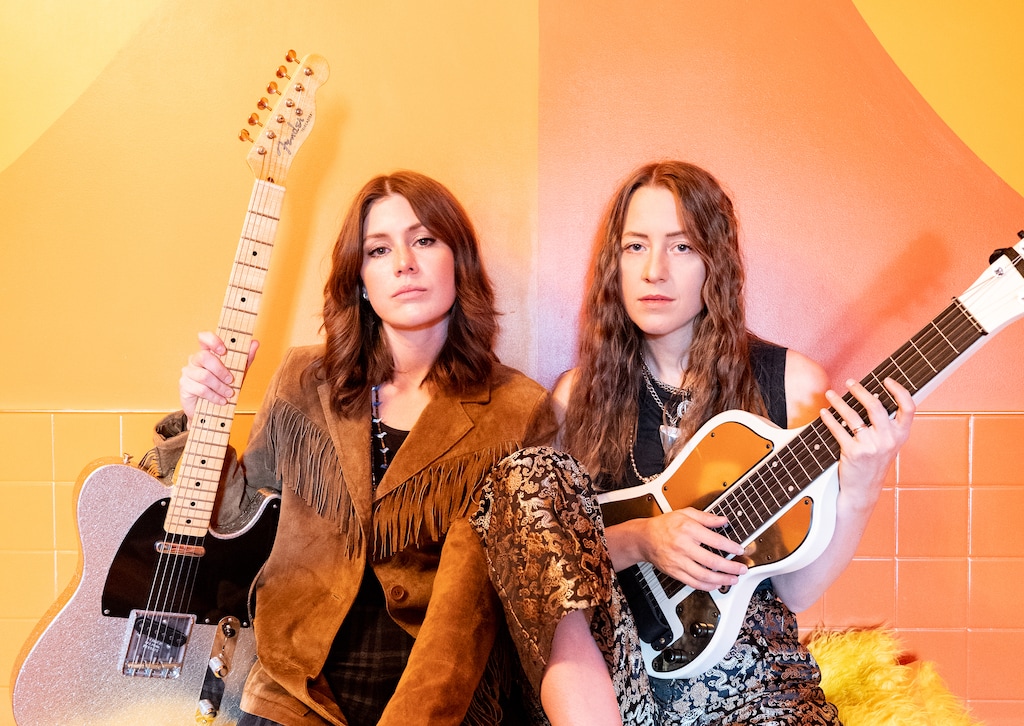 (Jason Stoltzfus  |  Tricki-Woo Records) Rock/blues duo Larkin Poe is scheduled to perform Friday, Jan. 27, 2023, at The Commonwealth Room in South Salt Lake.