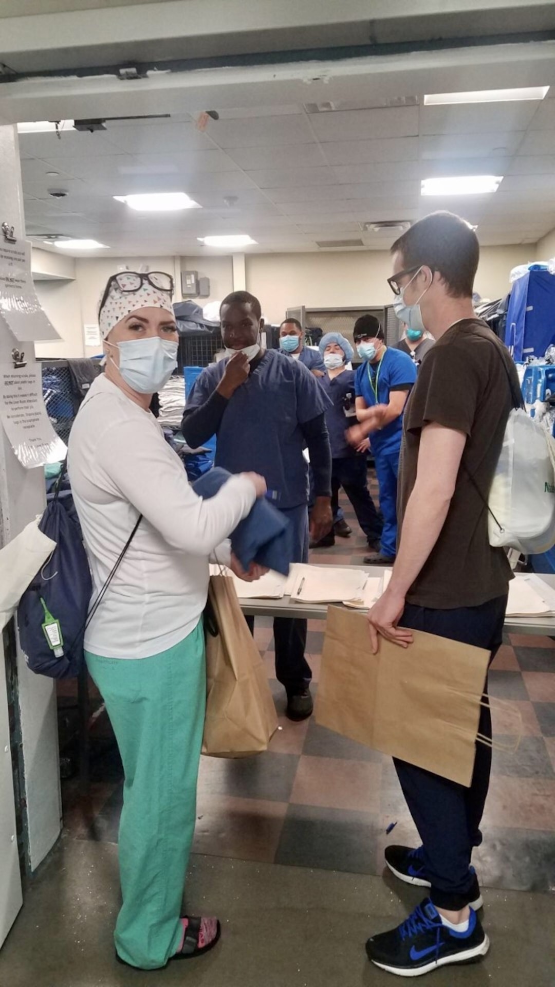 (Photo Courtesy of Intermountain Healthcare) Intermountain medical staff flew to New York to help fight the coronavirus there.