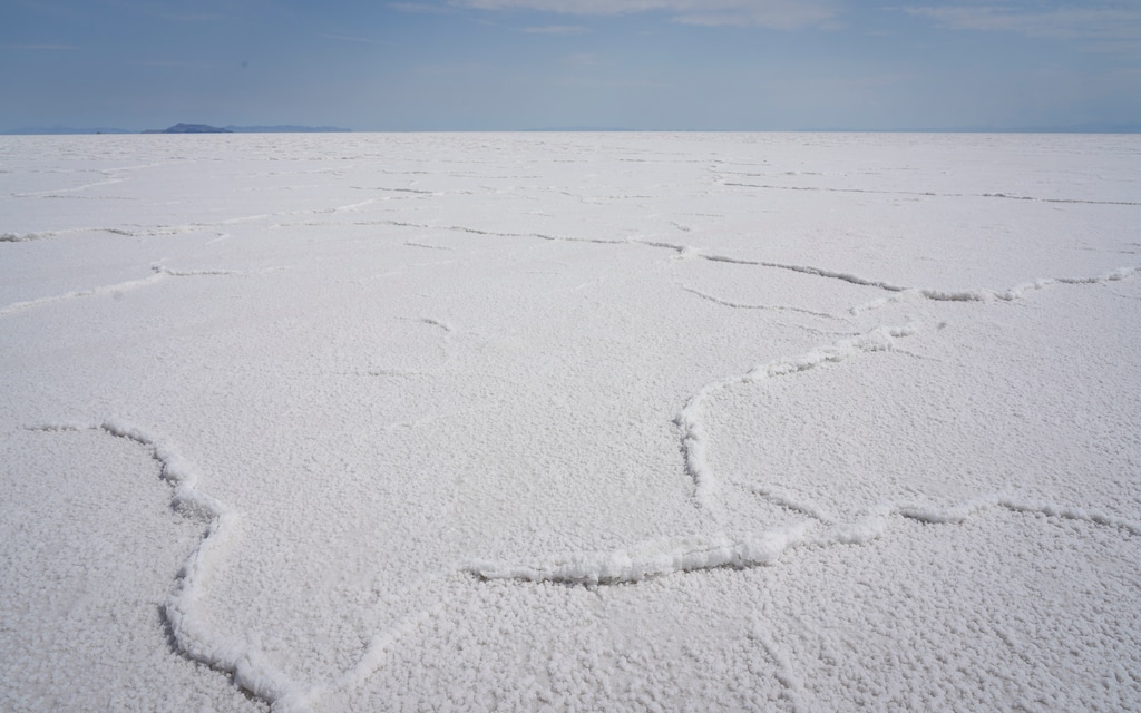 (Bethany Baker | The Salt Lake Tribune) The Bonneville Salt Flats have been designated as a safer place to light fireworks on July Fourth. But there are rules to follow.
