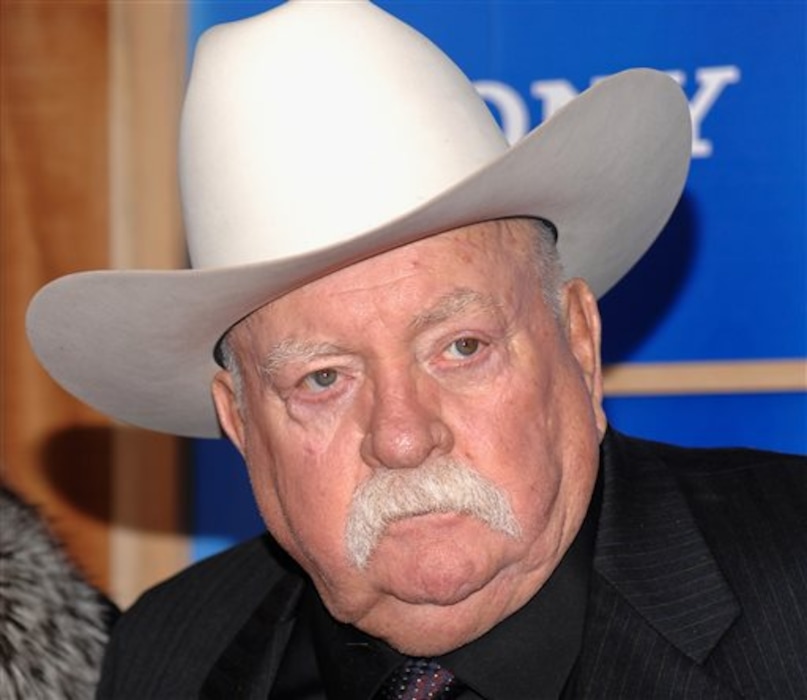 (Evan Agostini | AP file photo ) Actor Wilford Brimley attends the premiere of "Did You Hear About The Morgans" at the Ziegfeld Theater in New York in 2009. The veteran actor has died at the age of 85.
