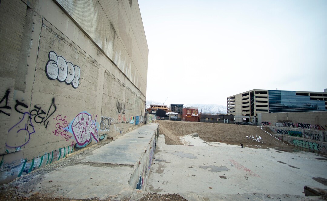(Rick Egan | The Salt Lake Tribune). Vacant space at 255 South State in Salt Lake City onTuesday, Nov. 10, 2020.