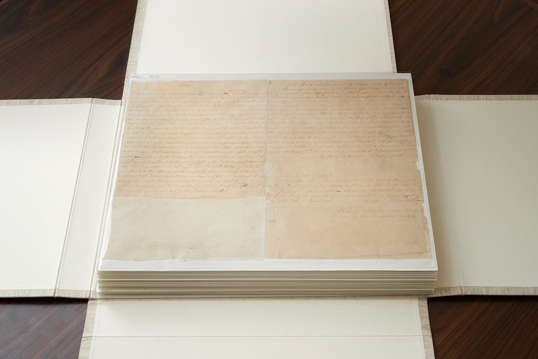 (Courtesy The Church of Jesus Christ of Latter-day Saints)  | The printer's manuscript of the Book of Mormon was sold to The Church of Jesus Christ of Latter-day Saints for $35 million.