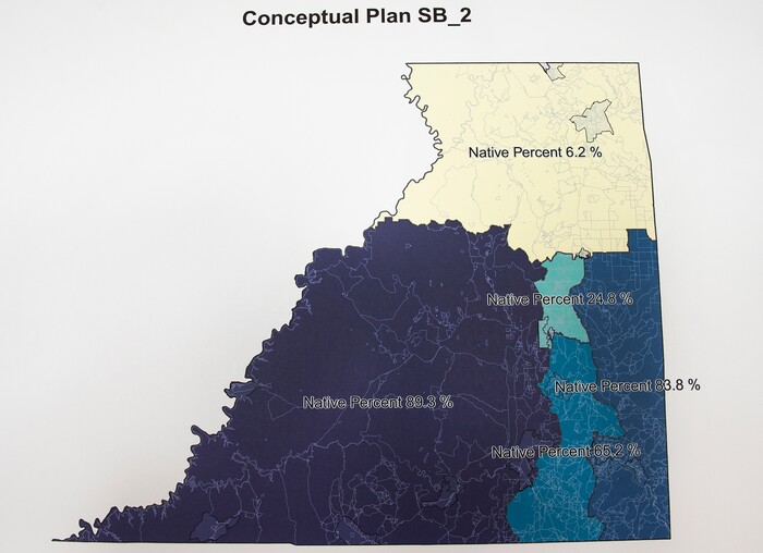 (Leah Hogsten  |  The Salt Lake Tribune)   San Juan County residents were presented with the redrawn voting district for the county school board seats during hearings in Monticello and Bluff, November 16, 2017. The new boundaries could give members of the Navajo Nation a significant majority in two of three commission districts and three of five school board voting districts. The proposals would ensure significant American Indian majorities in two of three County Commission districts and on four of five school board voting districts as the result of a January 2012 lawsuit filed in U.S. District Court by the Navajo Nation. The lawsuit seeks the redrawing of voting districts to reflect the 2010 U.S. Census.
