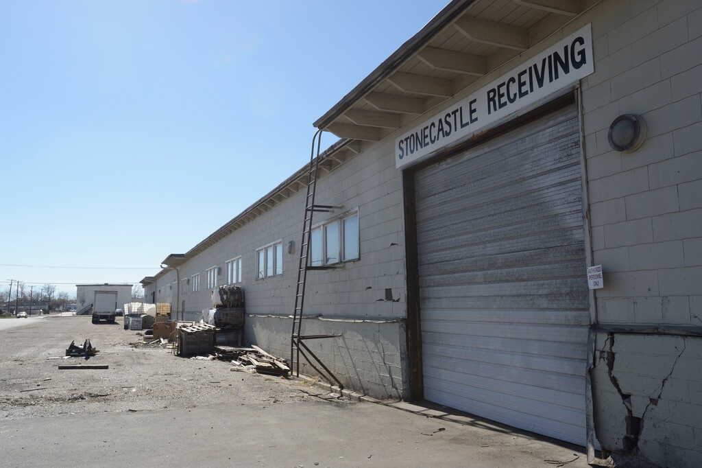 (Rick Egan  |  Tribune file photo)  The Stone Castle warehouse at the Freeport Center in Clearfield, is still full of old television sets and computers, Friday, March 20, 2015.