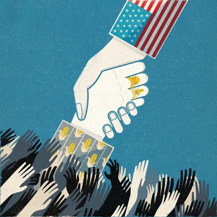 (Mike Ellis | The New York Times) 
Trump Wants to Take From the Poor and Give to the Wealthy