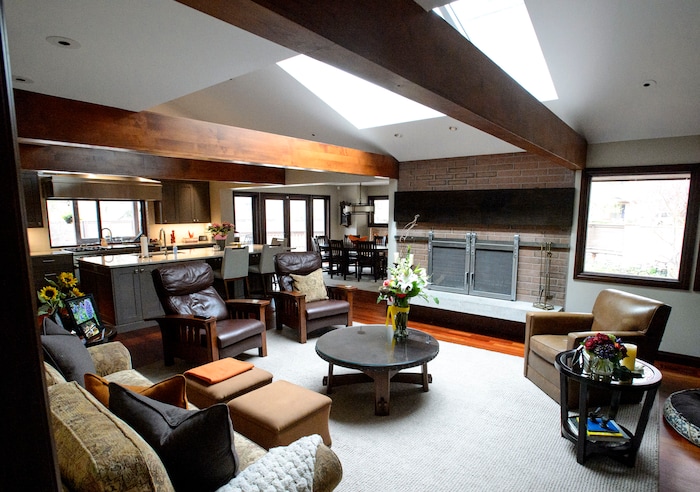 (Steve Griffin  |  The Salt Lake Tribune) Living room in the Theurer home, one of several in Salt Lake City's Country Club neighborhood that will be featured during the 47th annual Historic Homes Tour on Saturday, April 21.