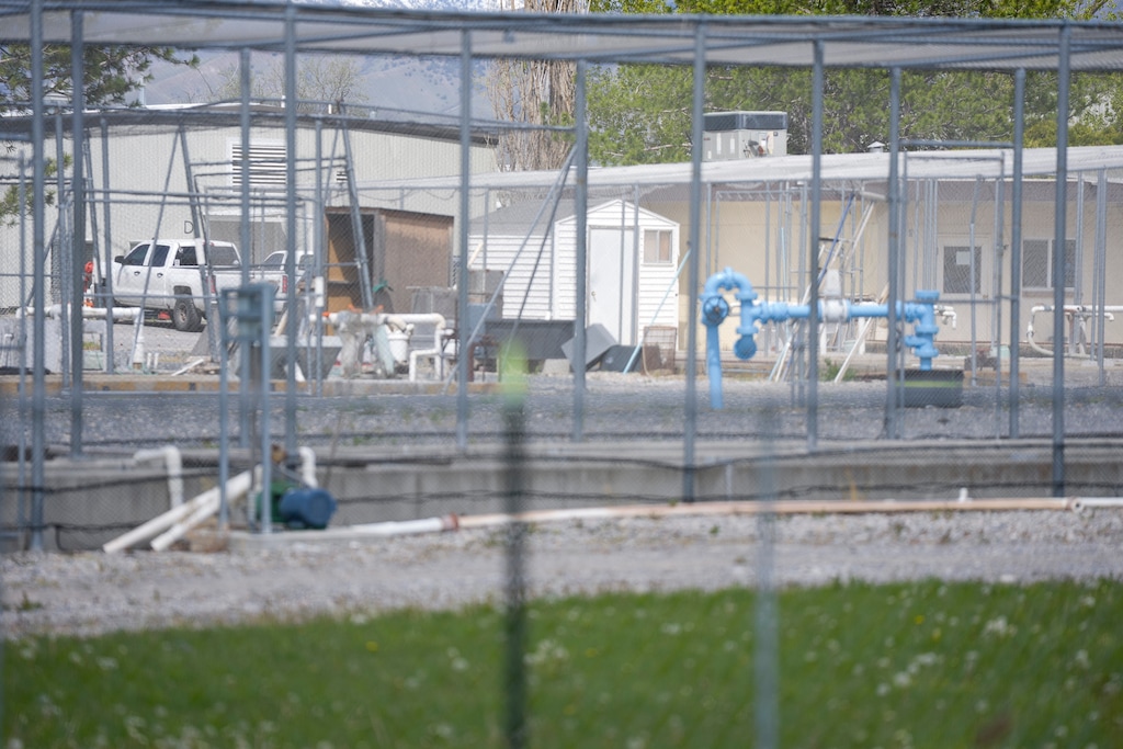 (Bethany Baker | The Salt Lake Tribune) Recent expansions to the Logan Fish Hatchery will allow the Utah Division of Wildlife Resources to hatch more warm-water fish, which fare better in drought conditions than cold-water species.