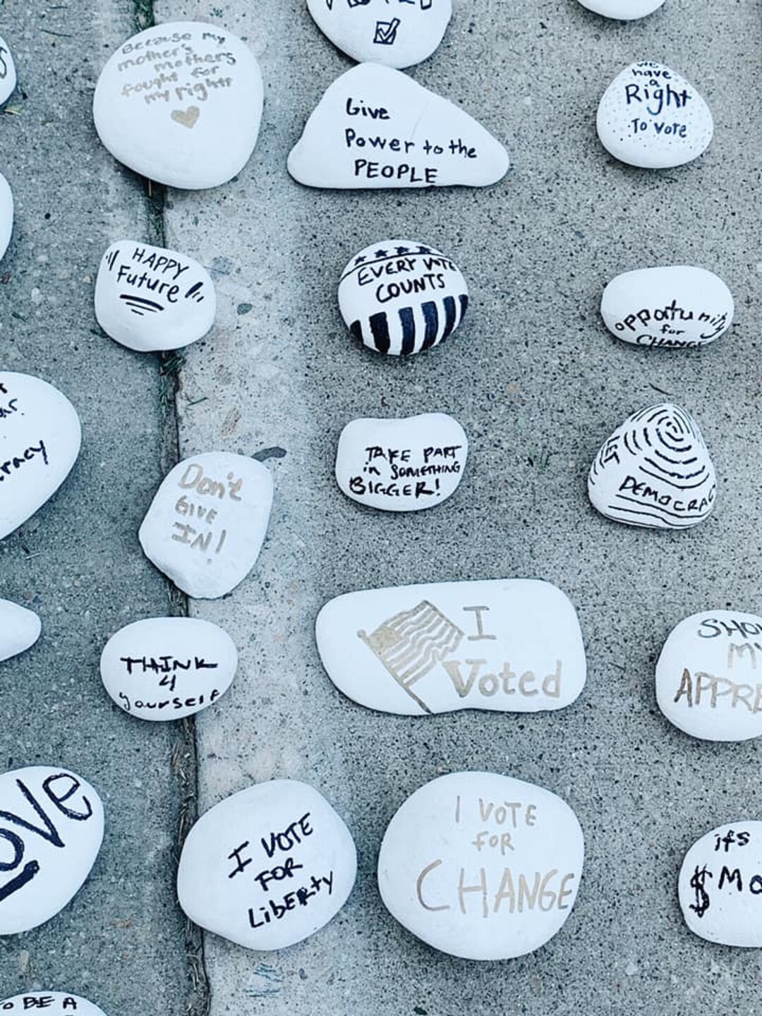 (Photo courtesy of Better Days 2020) Tawnie Richman created an interactive public art installation that will be on display in Centerville and Farmington in August through Better Days 2020's "Hard Won, Not Done" project to commemorate the 55th anniversary of the Voting Rights Act.