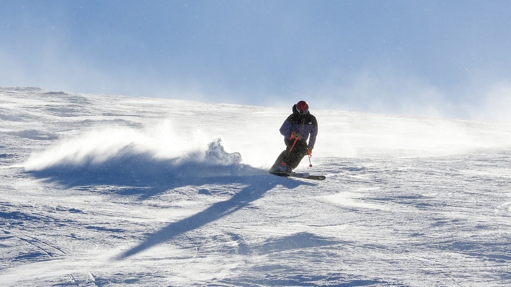 (Chris Samuels | The Salt Lake Tribune) Skiing at Deer Valley Resort, Thursday, Jan. 9, 2025.