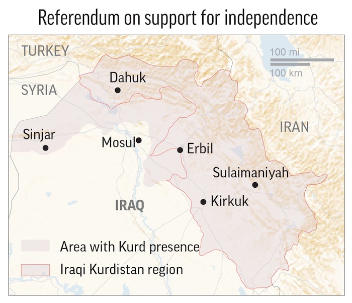 Iraq's Kurds are set to vote in a referendum