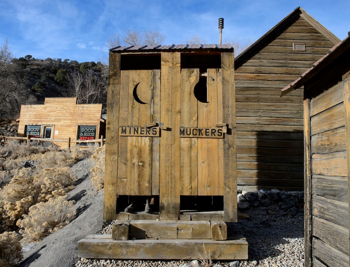 (Steve Griffin  |  The Salt Lake Tribune) Late-fall scenes in the Tooele County town of Ophir on Wednesday, Nov. 22, 2017.