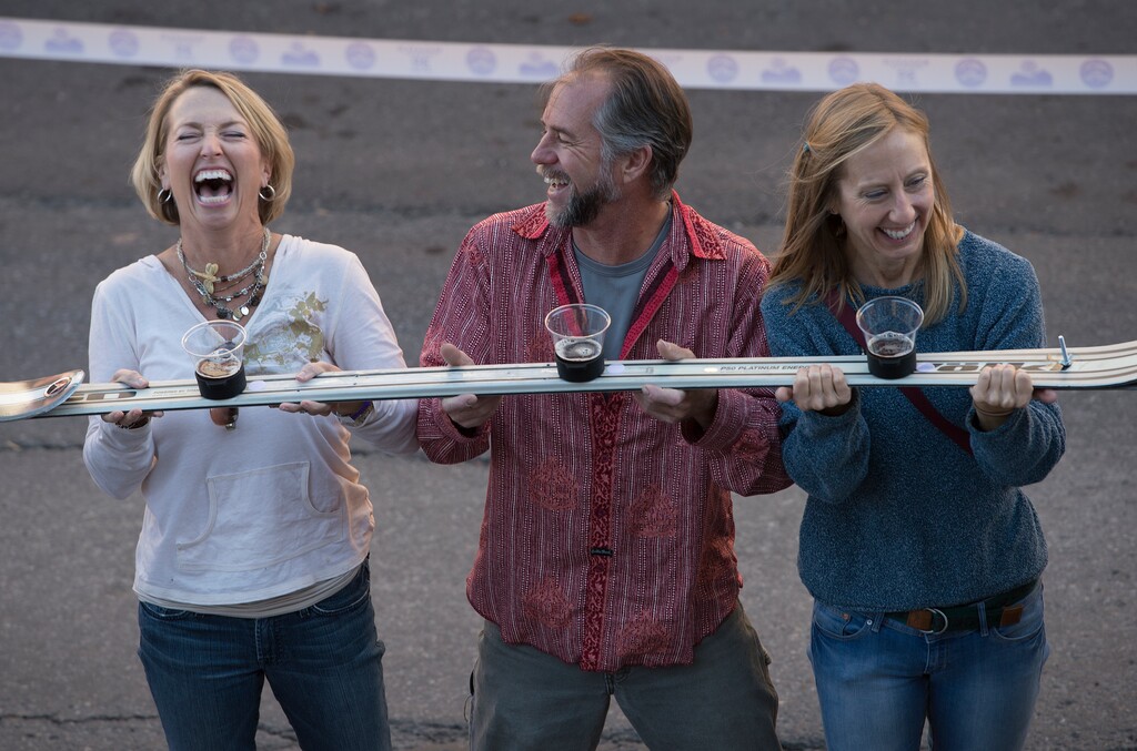 (Leah Hogsten | The Salt Lake Tribune) Wasatch Brew Pub in Park City will attempt to reclaim the world “shot-ski” record from Breckenridge, Colo.