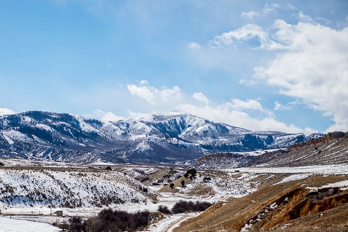 (Trent Nelson | The Salt Lake Tribune)  Open space west of Coalville, Friday March 2, 2018.