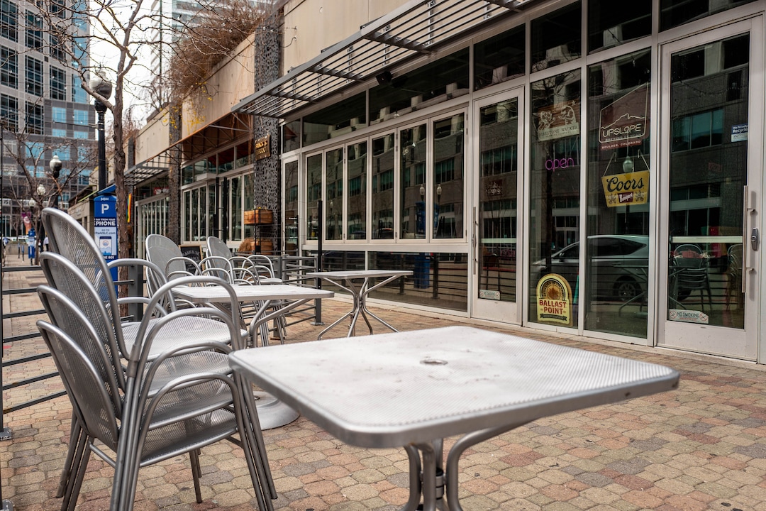 (Trent Nelson  |  The Salt Lake Tribune) Good Grammar, a bar in Salt Lake City that had closed down due to health concerns, as seen on Monday, March 16, 2020.