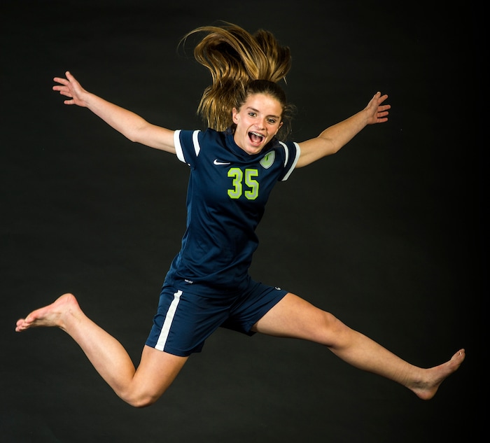 (Chris Detrick | The Salt Lake Tribune) Stracuse's Caroline Stringfellow poses for a portrait Wednesday, December 13, 2017.