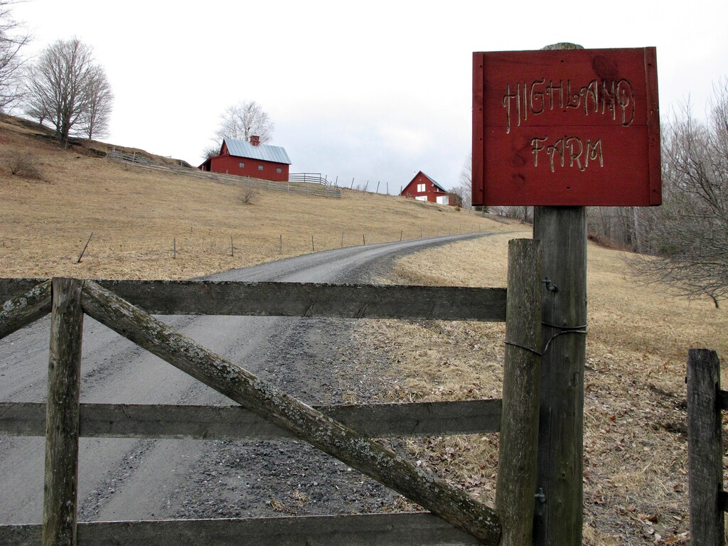 (Lisa Rathke | The Associated Press) This Tuesday, March 29, 2016, photo shows a farm in Sharon, Vt. The farm was bought by the NewVistas Foundation of Utah, which was planning a large-scale development based on the writings of Mormonism founder Joseph Smith, who was born in Sharon. The foundation bought about 900 acres in four towns near Smith's birthplace.