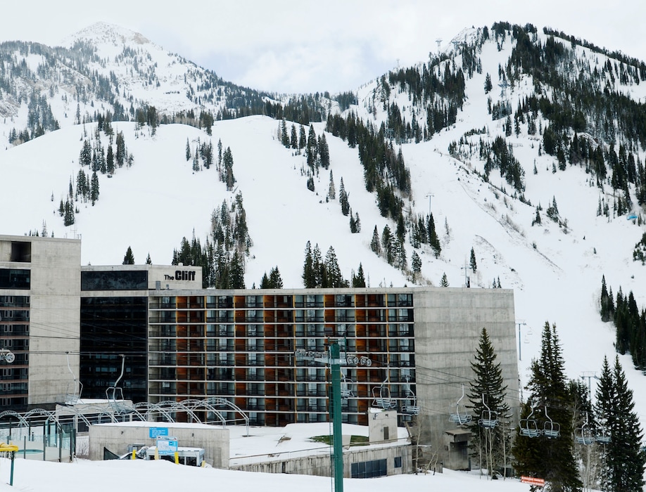 Steve Griffin  |  The Salt Lake TribuneThe Cliff Lodge at Snowbird ski resort in Little Cottonwood Canyon  Salt Lake City, Utah Monday, May 12, 2014. 