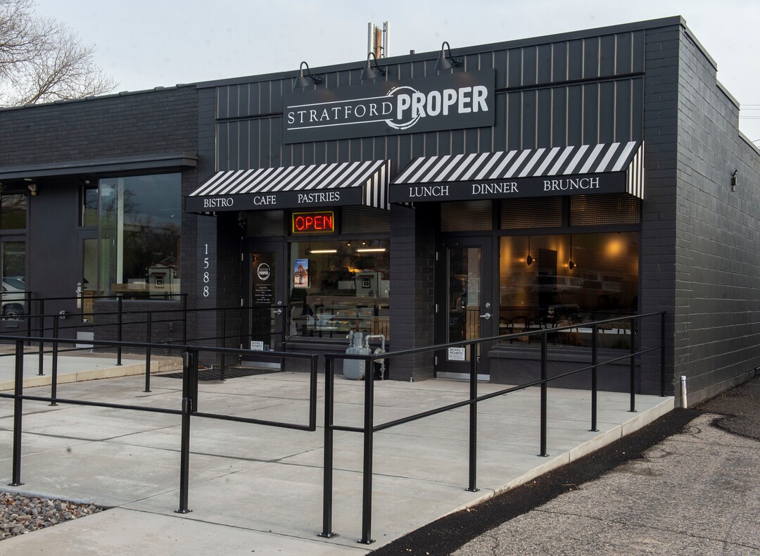 (Rick Egan  |  The Salt Lake Tribune)       Stratford Proper Cafe & Bistro. Tuesday, April 16, 2019.