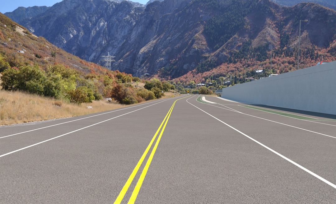 (Utah Department of Transportation) A rendering of a proposed gondola near the mouth of Little Cottonwood Canyon.