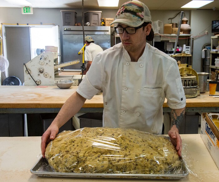 (Rick Egan  |  The Salt Lake Tribune)    Taylor Bigler, Bakery Manager at Parson's Bakery in Bountiful, Saturday, May 16, 2020.