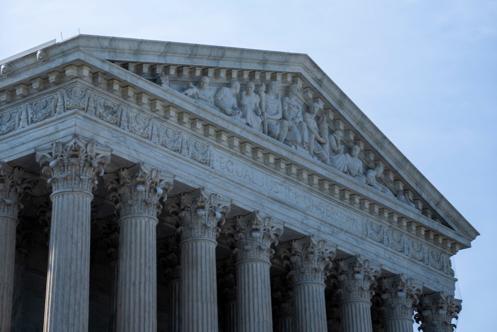 (Allison Robbert | The New York Times) The Supreme Court has sided with the Trump administration in allowing an expansive database to screen voter eligibility.