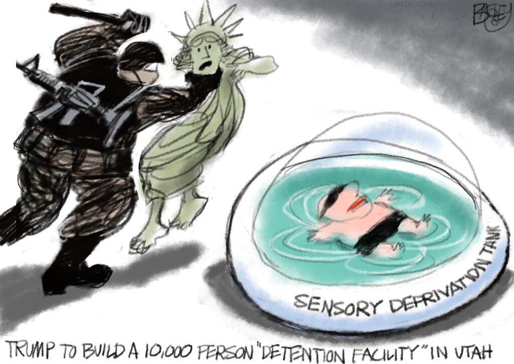 Pat Bagley | Sensory Deprivation