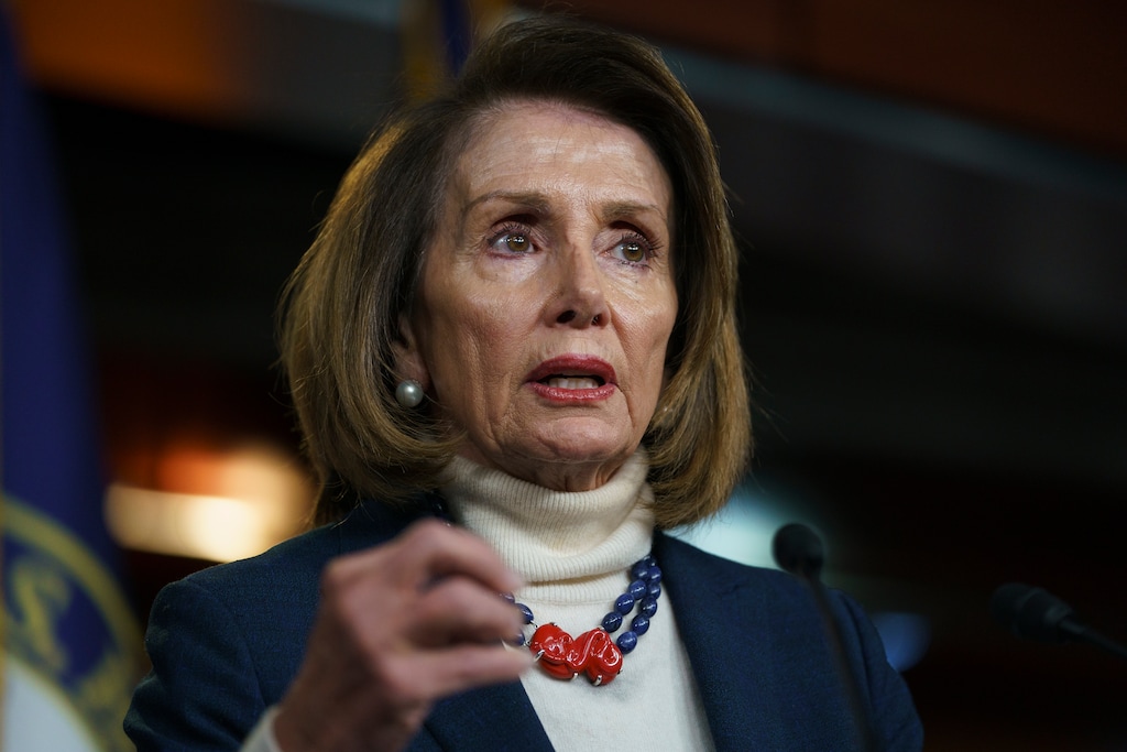 (Carolyn Kaster  |  AP Photo) House Speaker Nancy Pelosi of Calif., speaks during a news conference on Capitol Hill in Washington, Thursday, Jan. 17, 2019.