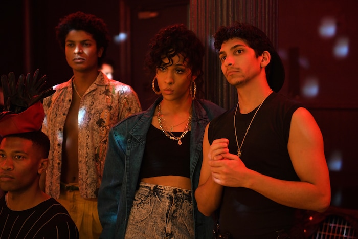 (Photo: JoJo Whilden/FX) Mj Rodriguez as Blanca and Angel Bismark Curiel as Lil Papi in “Pose.”
