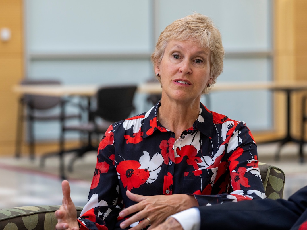 (Rick Egan | The Salt Lake Tribune) Katie Eccles talks about the Eccles family donation to the University of Utah Medical School, on Tuesday, June 8, 2021.