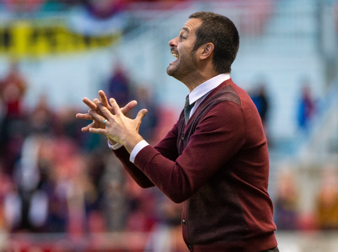 (Rick Egan  |  The Salt Lake Tribune).  Real Salt Lake head coach Mike Petke shouts instructions to his players, during MLS soccer action between Real Salt Lake and Atlanta United at Rio Tinto Stadium in Sandy, Friday, May 24, 2019.